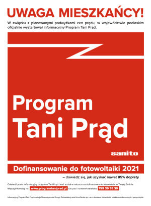 Program Tani Prąd